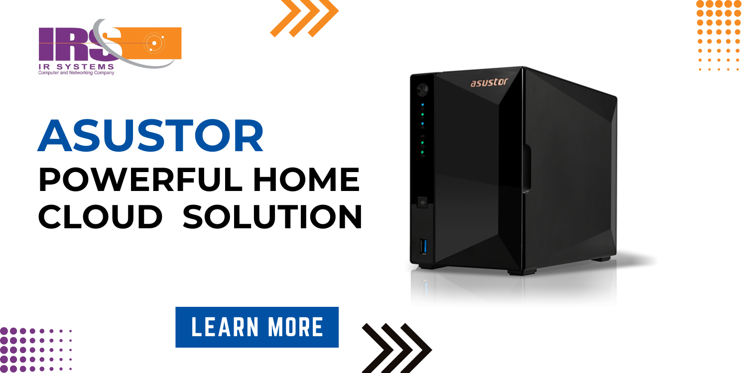 ASUSTOR AS3302T – Compact, Powerful Home Cloud Solution