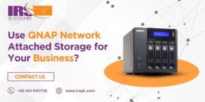 QNAP Network Attached Storage device for business data backup and secure NAS storage solutions by IR Systems Pakistan